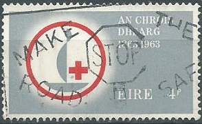 Irlanda #190 1963 NH "Centenario de la Cruz Roja"