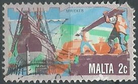 Malta #594  1981  NH