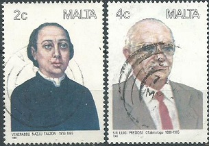 Malta #710 y #712 1988 NH