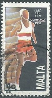 Malta #727  1988  NH