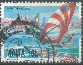 Malta #788  1991  NH