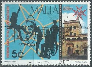 Malta #878 1996 NH