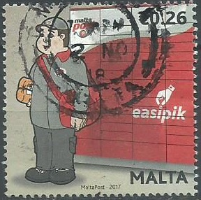 Malta Mi#1959 2017 NH "Cartero"
