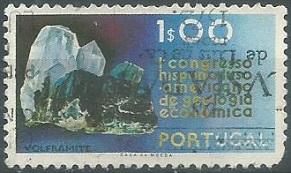 Portugal #1106   1971  NH "I Congreso hispano luso americano de geología"