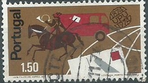 Portugal #1220 1974  NH "Centenario de la U.P.U."
