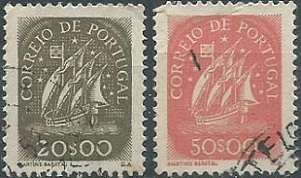 Portugal #630 - 631  1943  NH