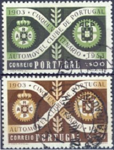 Portugal #780 - 781 1953 Serie completa NH