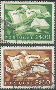 Portugal #796 - 797 1954 NH