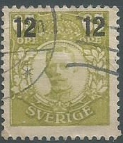 Suecia #101 1918