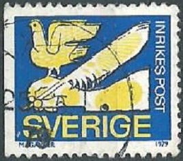 Suecia #1277 1979 NH