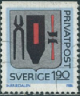 Suecia #1592 1986 NH