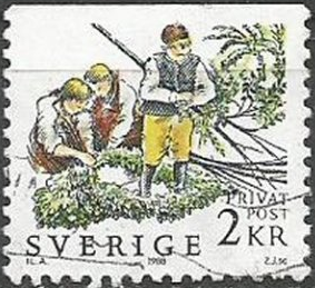 Suecia #1683 1988