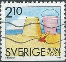 Suecia #1748 1989 NH