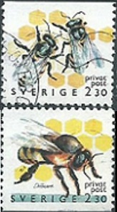 Suecia #1823 - 1824   1991  NH