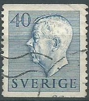 Suecia #438 1952