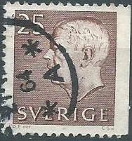 Suecia #573 1961 NH