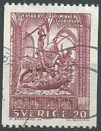 Suecia #613 1962 NH