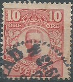 Suecia #80 1910