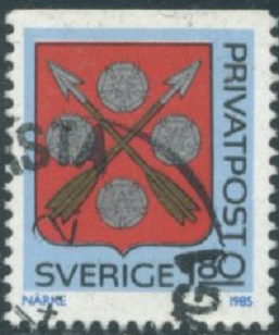 Suecia #1534 1985 NH