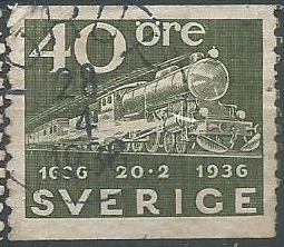 Suecia #258 1936