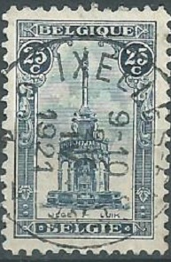 Belgica #123 1919 NH