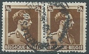 Belgica #283 1936 Par NH