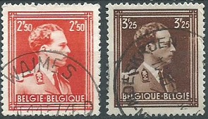 Belgica #291 - 292 1943