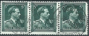 Belgica #360 1944 Trio