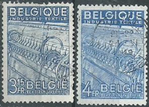 Belgica #382 - 383 1948