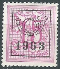 Belgica #408 1951 Precancelada 1963