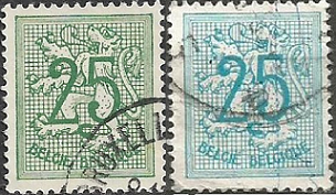 Belgica #410 - 411 1951