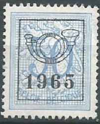 Belgica #414 1951 Precancelada 1965