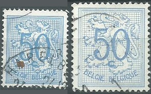 Belgica #414 1951 y #429 1961