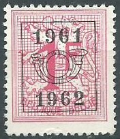 Belgica #420 1951 Precancelada 1961