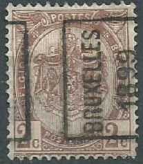 Belgica #63 1898 Precancelada 1899