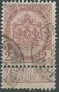 Belgica #63 1898