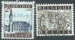 Bélgica #650 - 651 1965