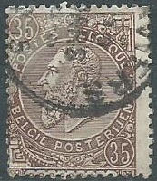 Belgica #69 1894 sin etiqueta