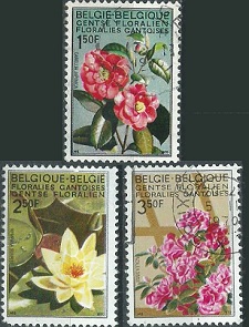 Belgica #734 - 736 1969 Serie completa