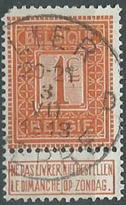 Belgica #92 1912 NH