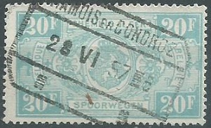Belgica  #Q259  1941  NH