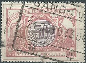 Belgica #Q36 1902 NH
