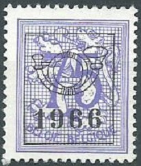 Belgium #418 1951 Precancelada 1966