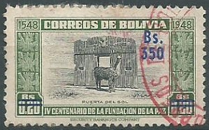 Bolivia #397  1957 NH
