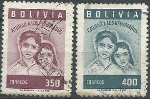 Bolivia #419 - 420 1957 NH