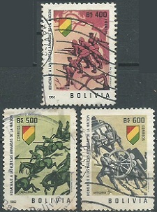 Bolivia #463 - 465  1962   NH