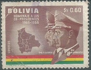 Bolivia #480  1966 NH