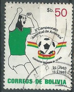 Bolivia #689 1983  NH