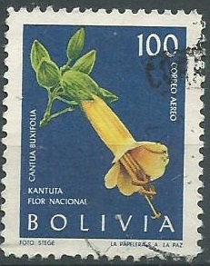 Bolivia #C237 1962 NH
