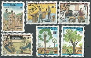 Mali #488 - 493  1984  Serie completa